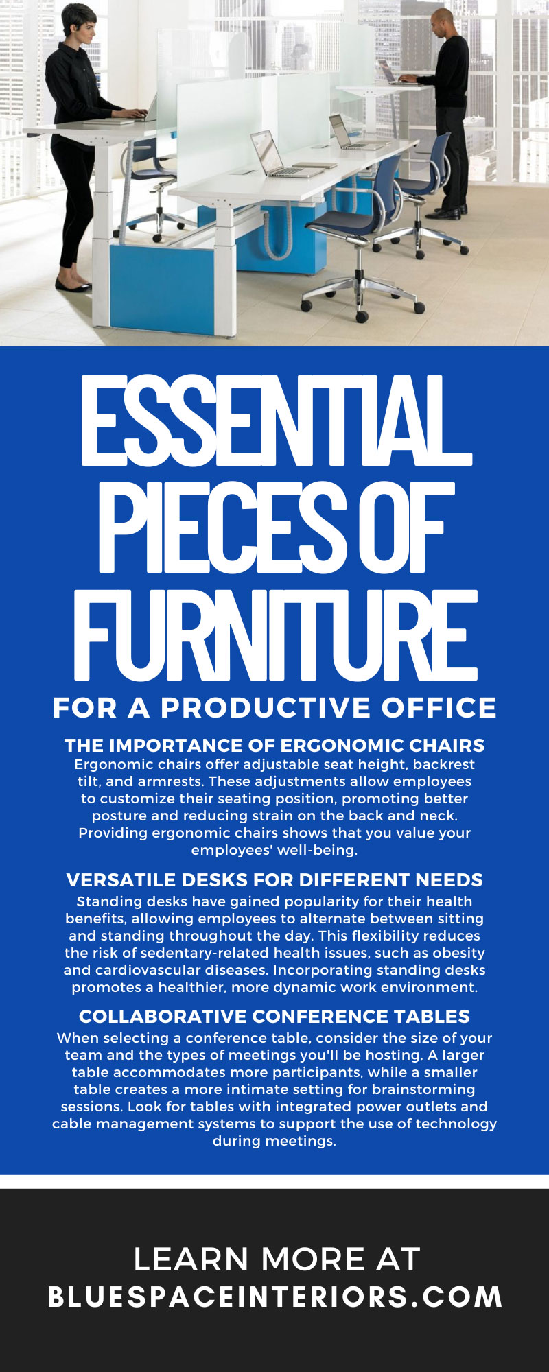 Essential Pieces of Furniture for a Productive Office